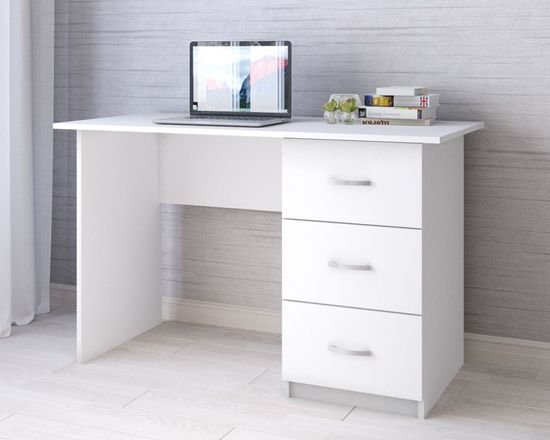 Стол письменный СИТИ-1 белый