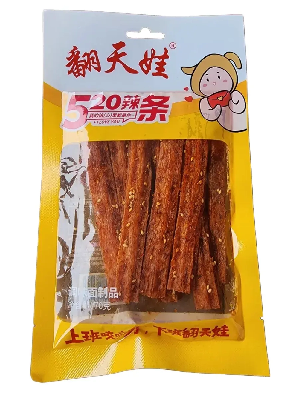 Латяо острая закуска с кунжутом 70 г * 3 шт