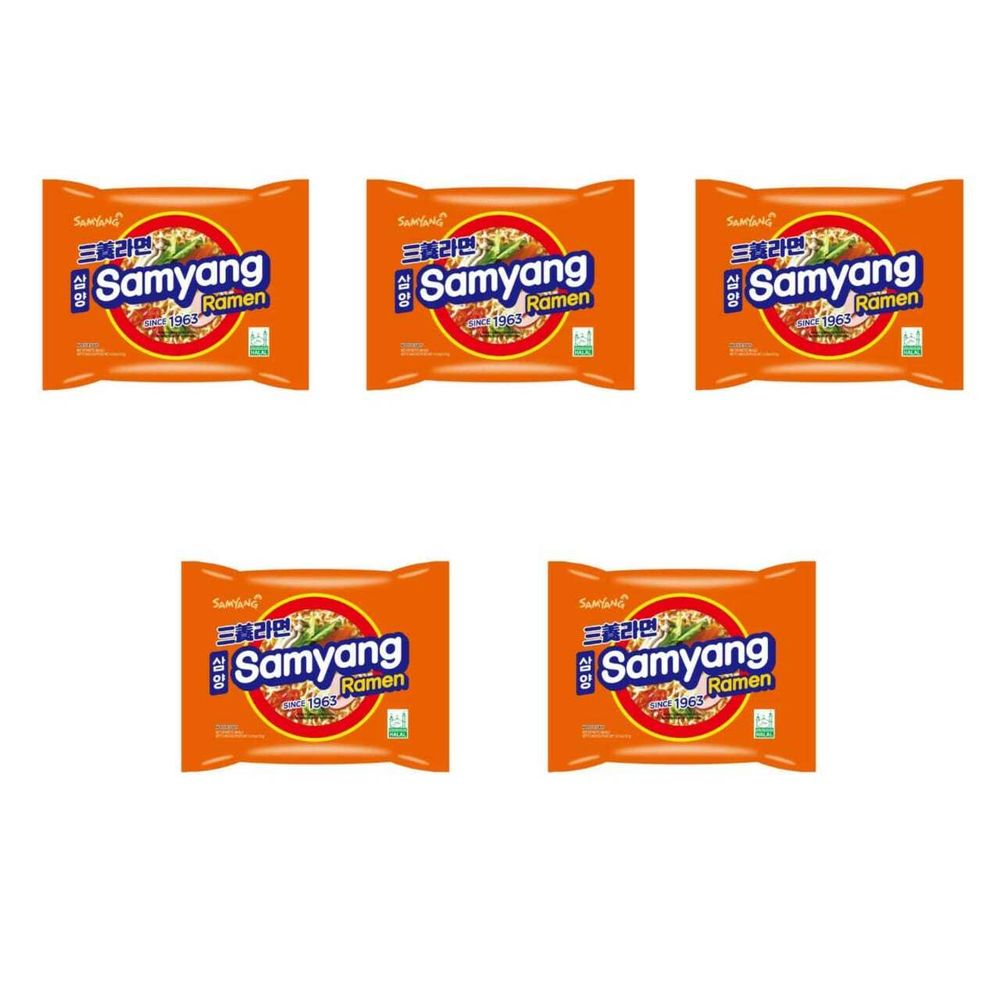 Лапша Samyang Ramen Original 120 г 5 шт