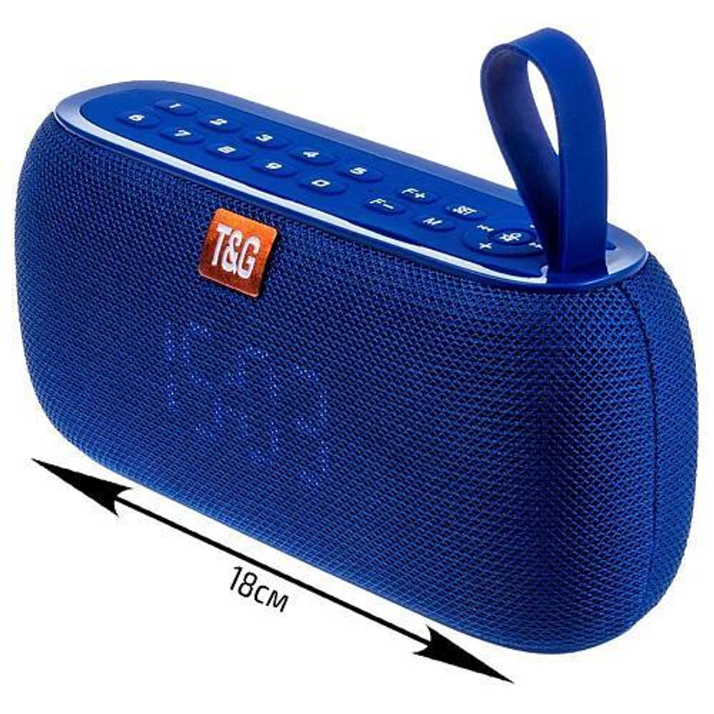 Колонка Bluetooth TG177 blue