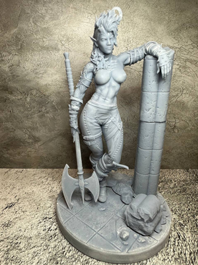 Karlach Карлах Baldur's Gate обнаженная фигурка