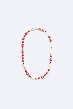 ZARA ОЖЕРЕЛЬЕ ИЗ КОНТРАСТНЫХ БУСИН, РАЗНЫЕ