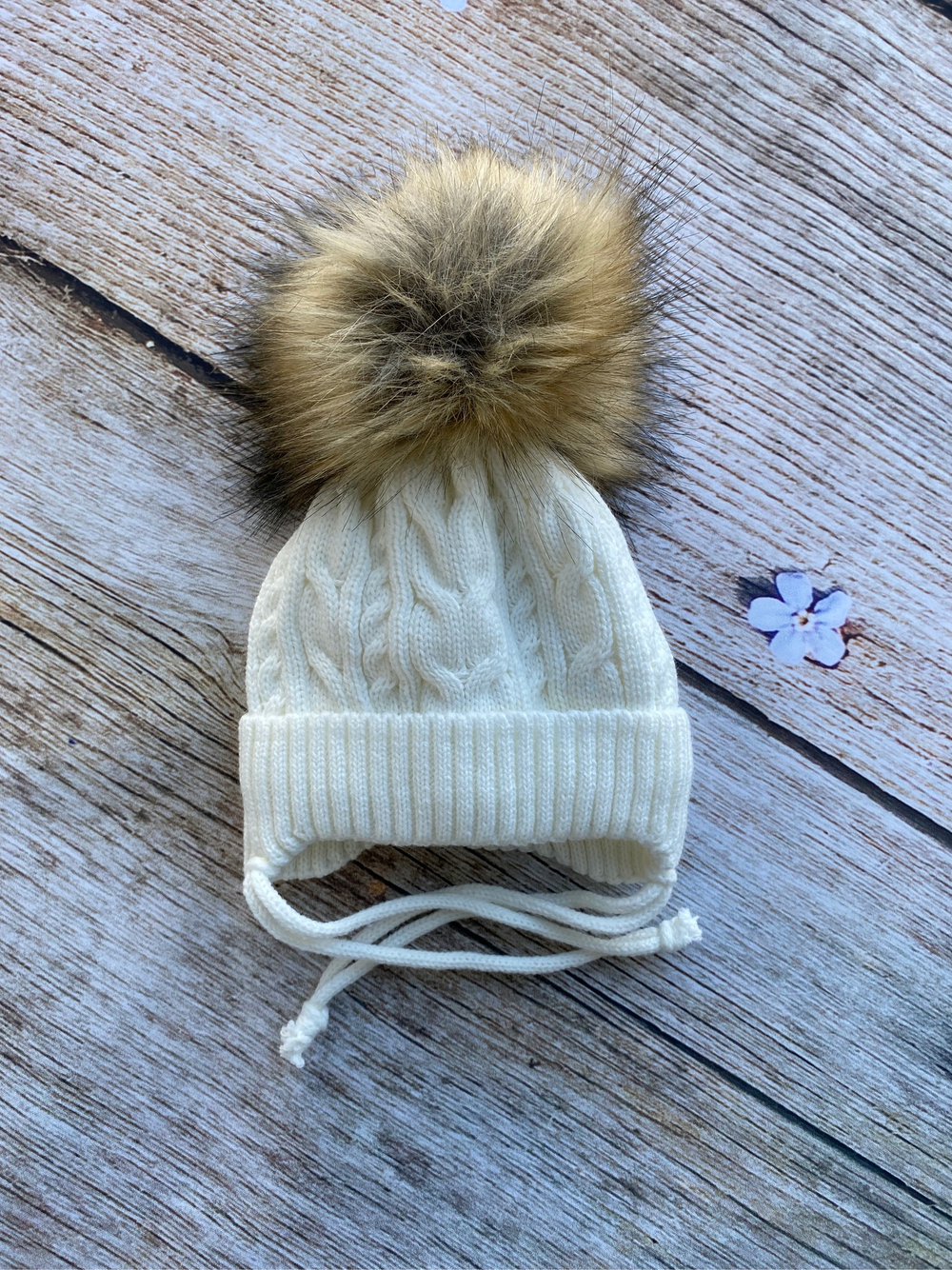 Вязаный комплект на выписку 5 предметов  (Одеяло утеплен., бант, пинетки, комбинезон, шапка) (Цвет: Синий)