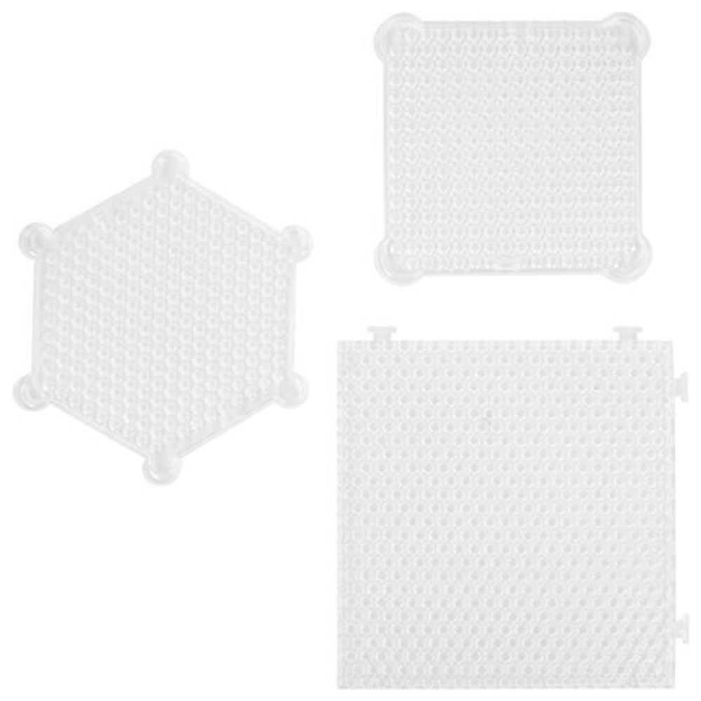 Аквамозаика 24 цвета 4200 бусин, с трафаретами, инструментами и аксессуарами, BRAUBERG KIDS, 664916