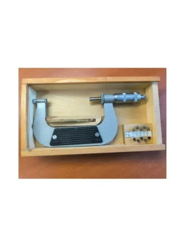 Микрометр с вставками МВМ 75-100 мм 0,01 мм 5 пар. ГОСТ 4380-78