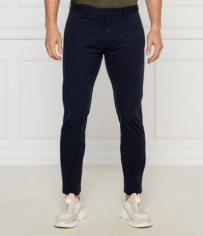 чиносы david222d HUGO - темно-синий(50468314)