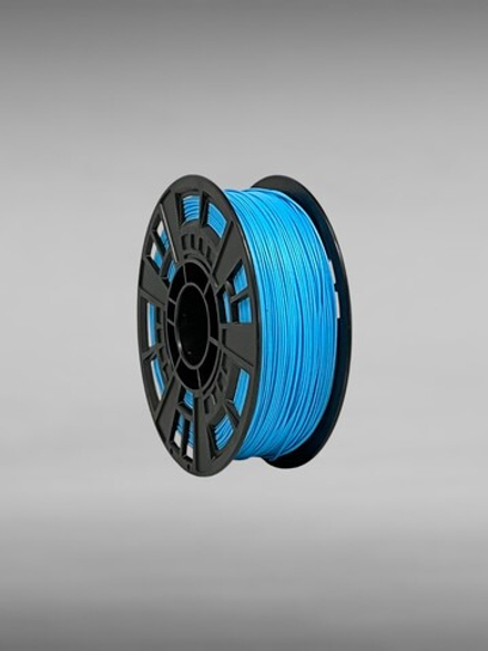 Пластик для 3D принтера PETG Голубой 1 кг. Катушка