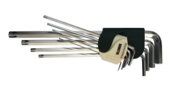 Набор ключей шестигранных 9пр.HEX/TORX, экстрадлинных (Hex: 1.5, 2, 2.5, 3, 4, 5, 6, 8, 10, Torx: T10, T20, T27, T30, T40, T50, T55) RockForce##Rock FORCE RF-5093TXL