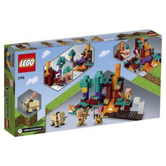 Lego konstruktor Minecraft The Warped Forest