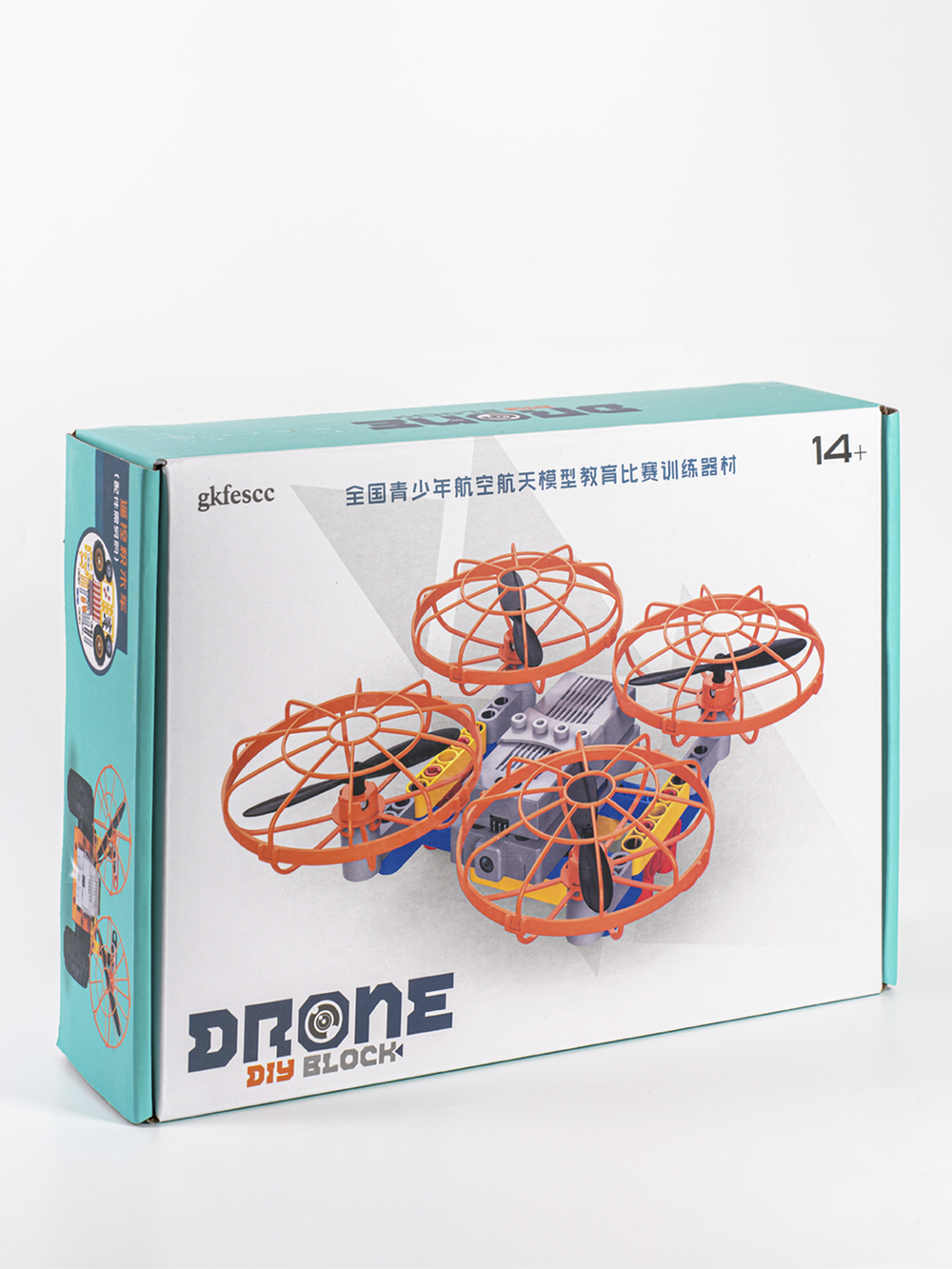 gkfescc XYQ-9A | дрон-конструктор и машинка DIY 2-в-1