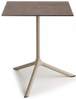 Стол ламинированный обеденный складной Scab Design Tripe Maxi Folding, тортора, кортен