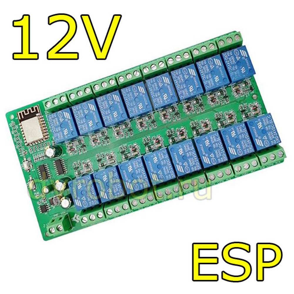 Модуль реле 16 - ESP8266/ 12V