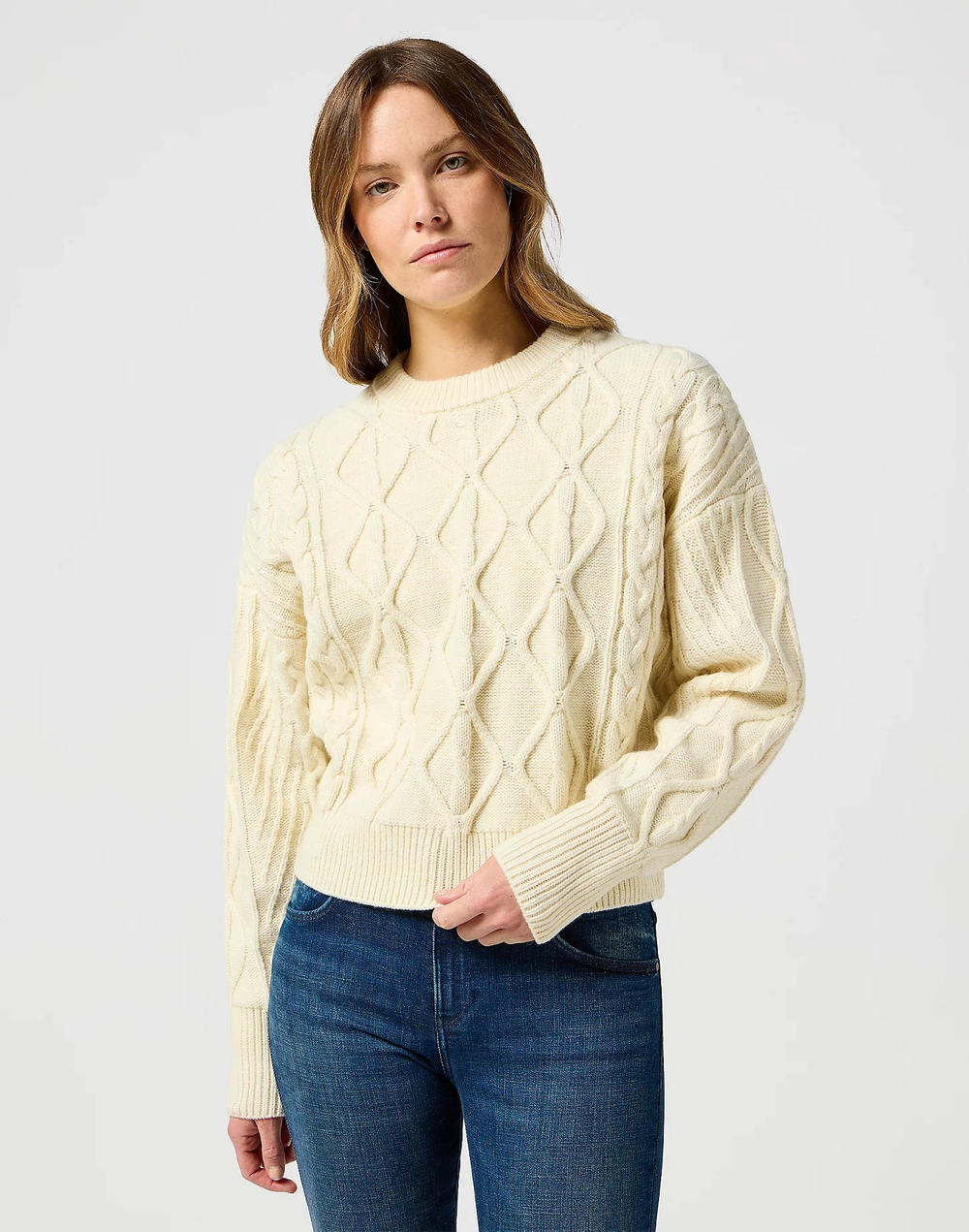 Джемпер женский WRANGLER CABLE KNIT SWEATER