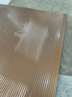 Бамбуковая панель "Ребристая бронза" / "Bronze" 5мм 3000х1220мм