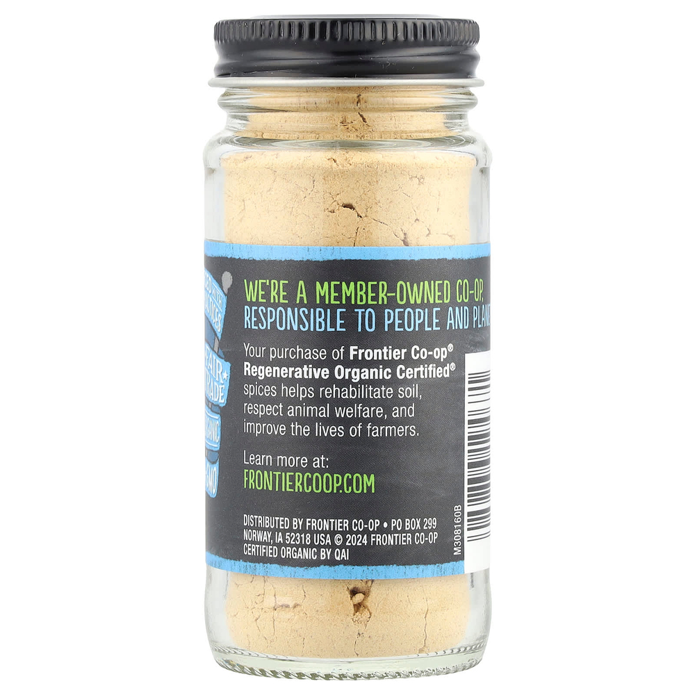 Frontier Co-op, Органический молотый имбирь, 37 г (1,31 унции)