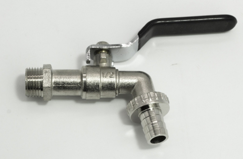 Кран с носиком 1/2 х 14мм ЗОЛЛ  (100/10шт)