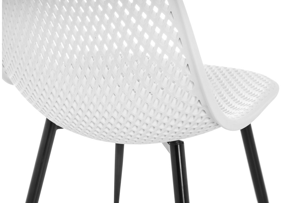 Стул на металлокаркасе Vero белый