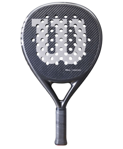 Ракетка для падел тенниса Wilson Carbon Force LT Padel - black/grey