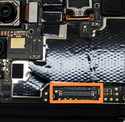 Poco M4 Pro 4G  (2201117PG) FPC коннектор (зарядки на плату)