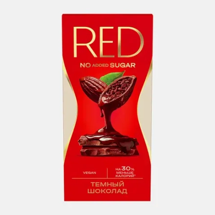 Шоколад Red Delight темный без добавления сахара 70г