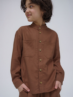 Костюм льнянкой рубашка и брюки