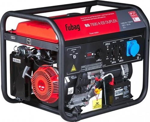 Электростанция бензиновая BS 7500 A ES DUPLEX