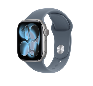 Умные часы Apple Watch Series 11 46mm Space Gray Al Black SB M/L GPS (MEVP4)