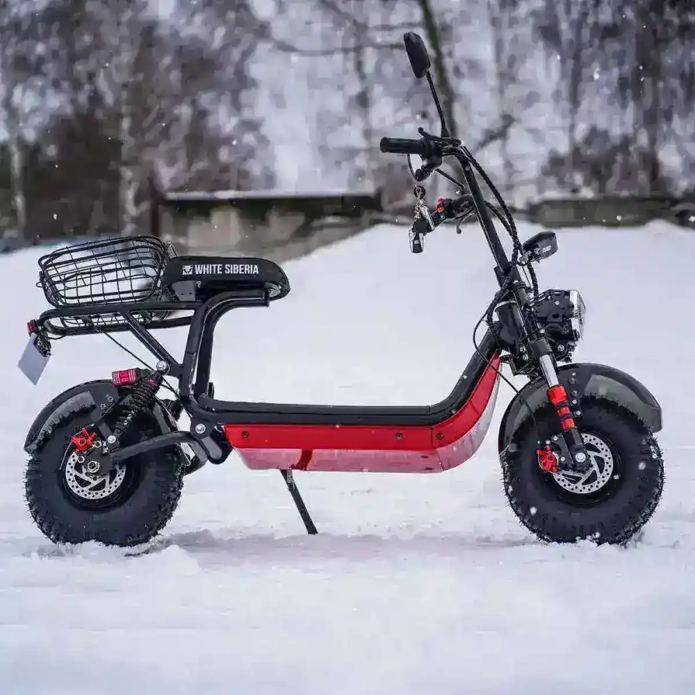 Электроскутер WHITE SIBERIA MINI R 1.5 1200W