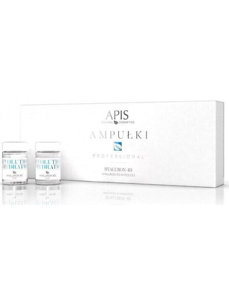 Apis Ampułki rewolucja w nawilżaniu Hyaluron 4D 5x5ml