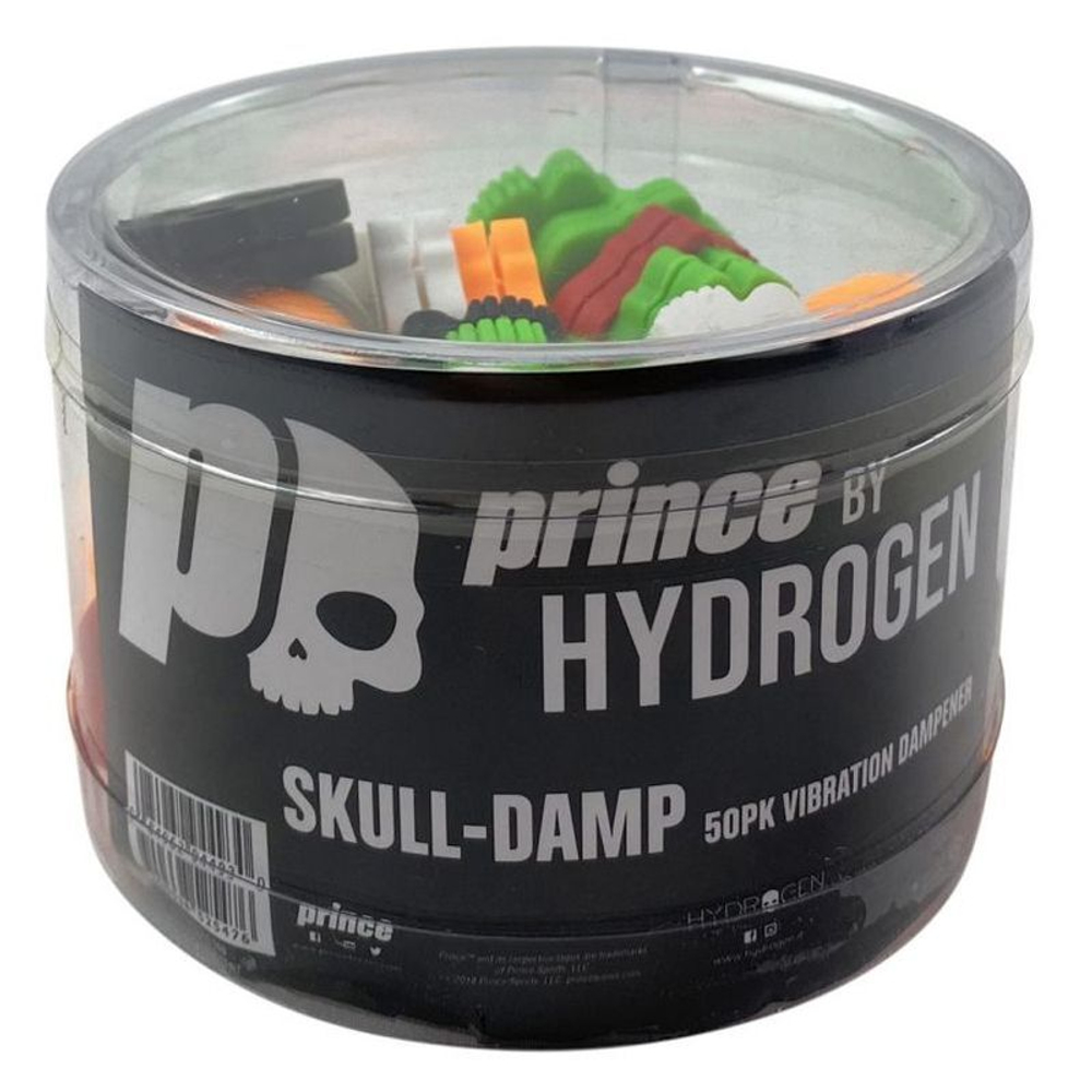 Виброгаситель теннисный Prince By Hydrogen Skulls Damp Jar 50