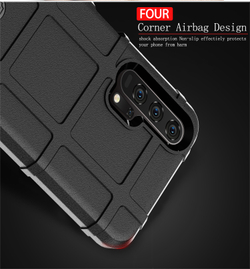 Чехол для Honor 20 (Honor 20S, 20 Pro, Huawei Nova 5T) цвет Black (черный), серия Armor от Caseport