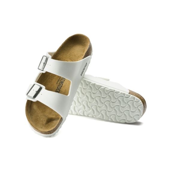 Birkenstock Arizona Series Слипоны Белый Унисекс