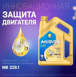 Масло моторное полусинтетическое MIRAX MX5 10W-40  A3/B4 SL/CF  4 л