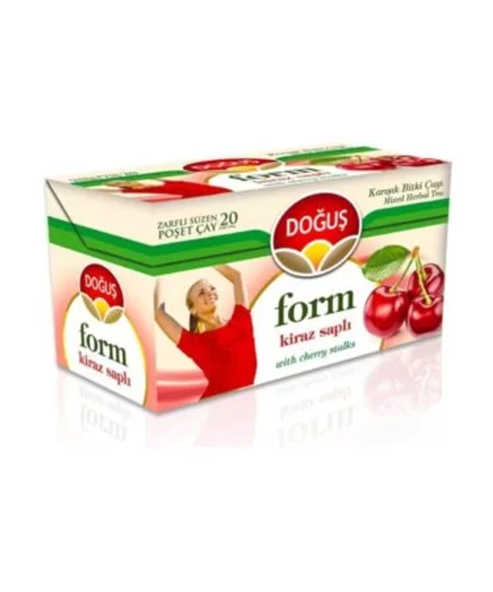 Чай FORM микс трав с плодоножками черешни (KIRAZ SAPLI), DOGUS, 20 п