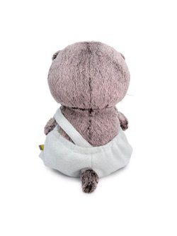 Мягкая игрушка Басик BABY в шортиках и банте с колок 20см