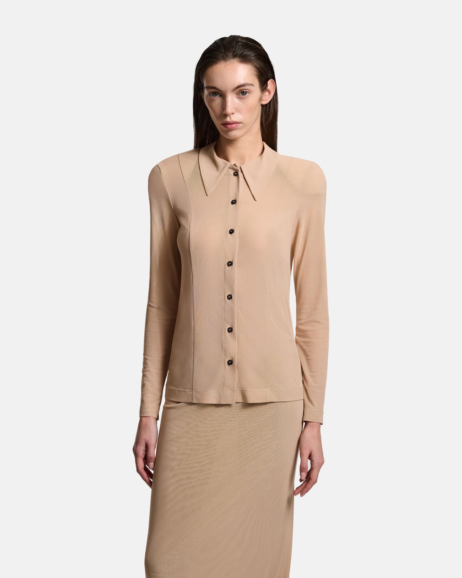 РУБАШКА ИЗ СЕТКИ