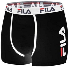 Мужские спортивные боксеры Fila Underwear Man Boxer 1 pack - черный