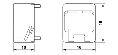 1041881 - NBC-PP-F1PWH:10 - Рамка безопасности Plug Guard