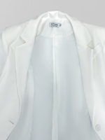 Пиджак ASKins 344 приталенный однотонный с карманами по бокам