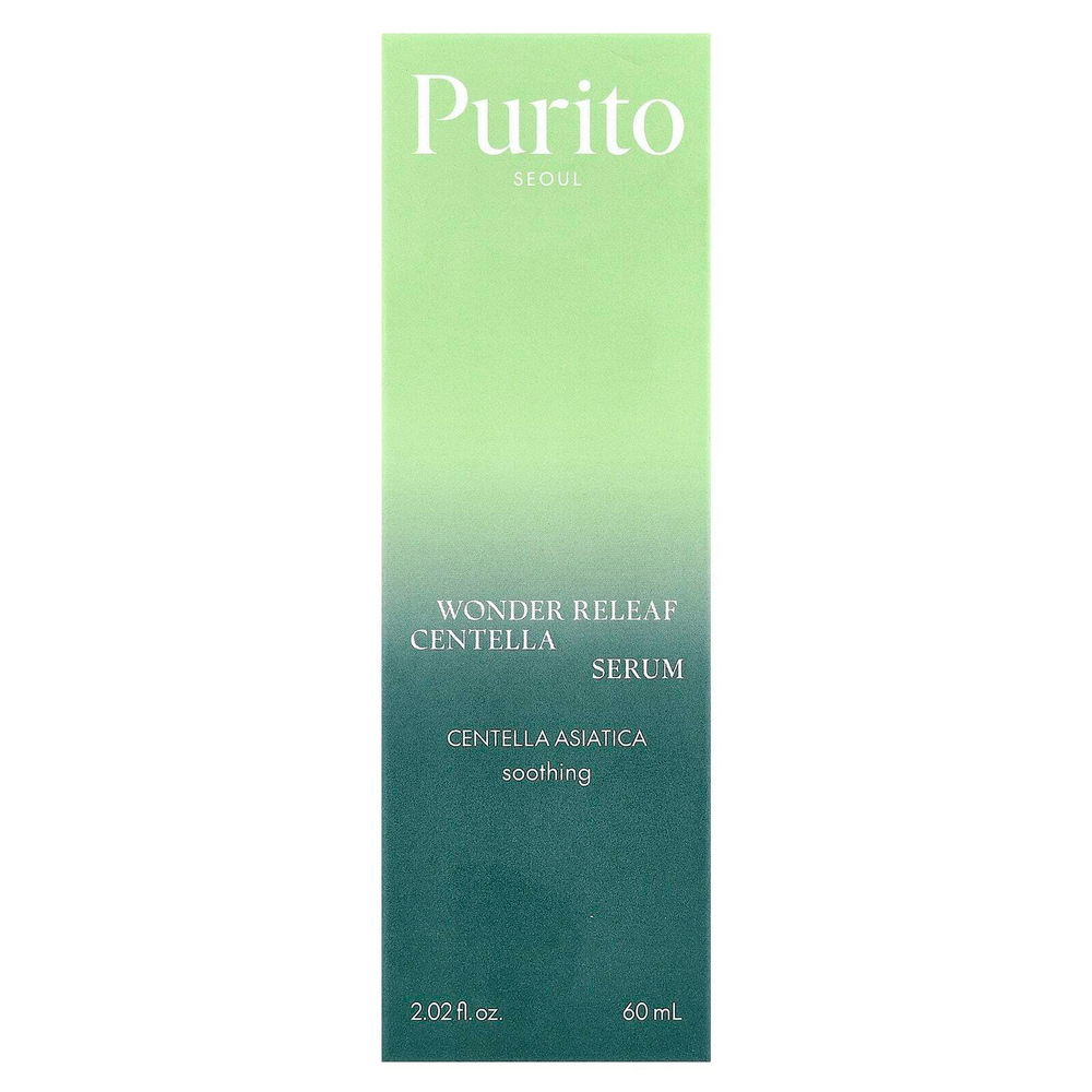Purito, Wonder Releaf Centella, сыворотка с центеллой, 60 мл (2,02 жидк. унц.)
