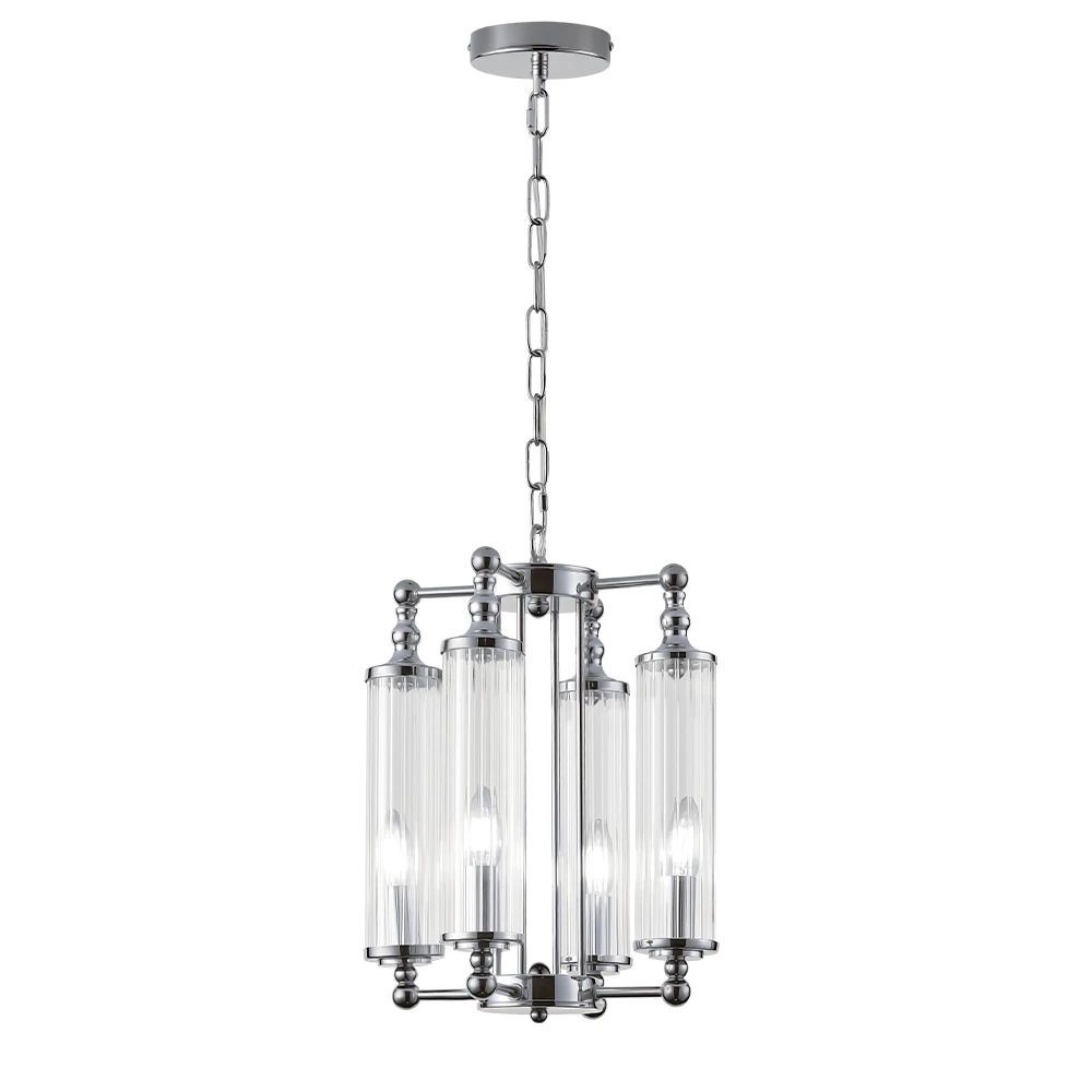 Подвесная люстра Crystal Lux TOMAS TOMAS SP4 CHROME