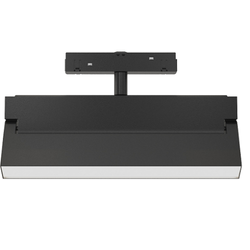 Магнитный трековый светильник ЭРА TRM20-2-22-12W4K BK светодиодный 12Вт 4000К черный | Магнитные трековые светильники