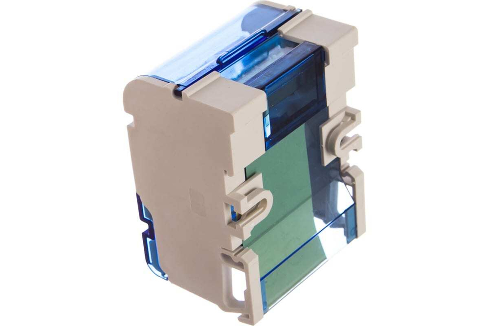 Шины на DIN-рейку в корпусе (кросс-модуль) ШНК 4х7 100А 3L+PEN IEK