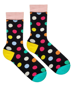 Носки р.35-40 "Bubbles" Black
