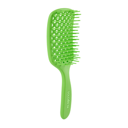 [SOLOMEYA] Арома-расческа вентилируемая Зеленое Яблоко Aroma-vented hair brush Green Apple, 1 шт