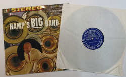 Винтажная виниловая пластинка LP Lionel Hampton And His Orchestra Hamps Big Band (France 1962)