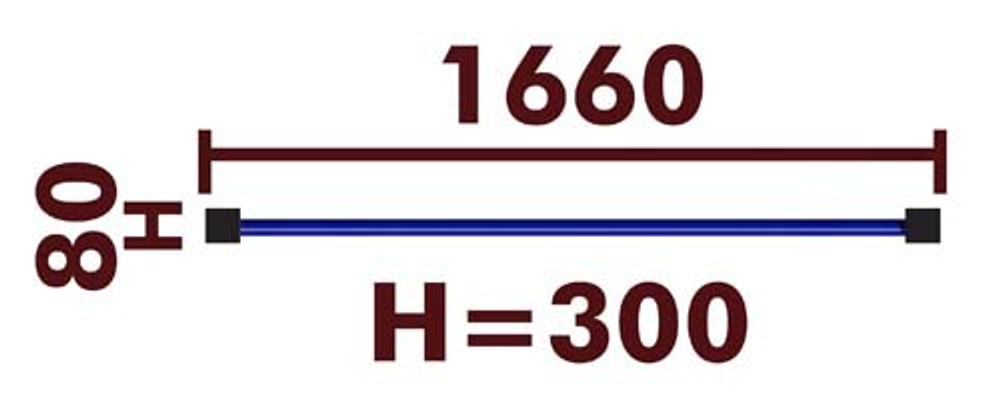 Перекладина для отжимания 32002 для выполнения нормативов (болтовая сборка)