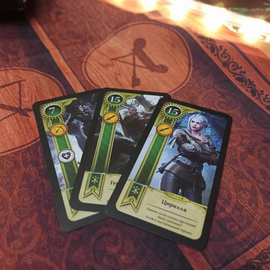 Настольная игра Ведьмак Гвинт в фирменном мешке