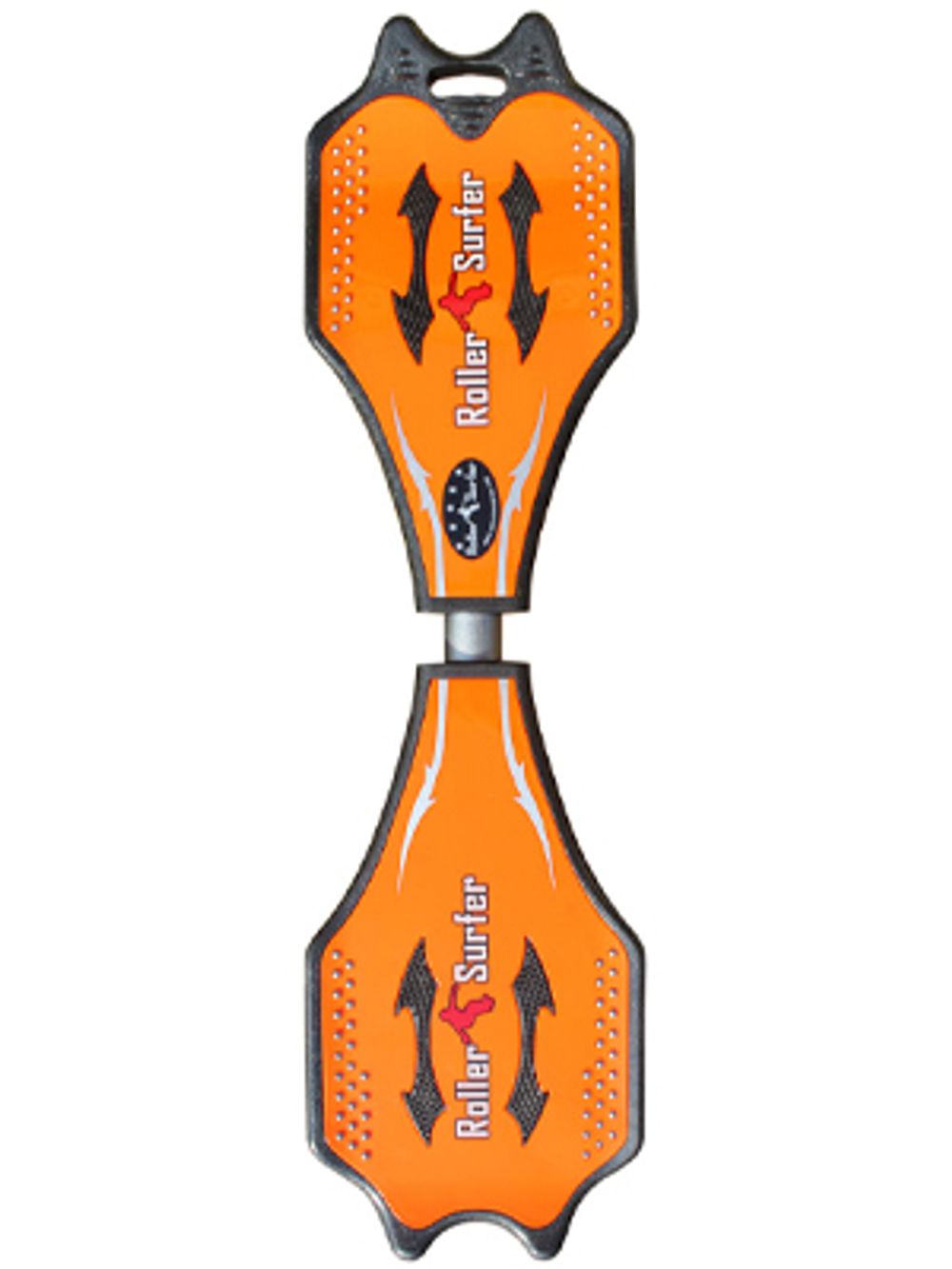 Двухколесный скейтборд Rollersurfer Classic, цвет оранжевый
