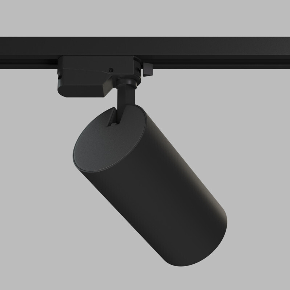 DK6456-BK Трековый светильник SOLID KOPER, 155мм, d80, 220V, LED 4000K, 30W, IP20, черный, алюминий